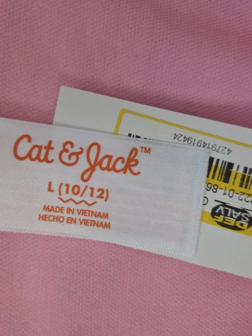 Cat & Jack Girls Large 10/12 Pink Cherries Swim Bottoms